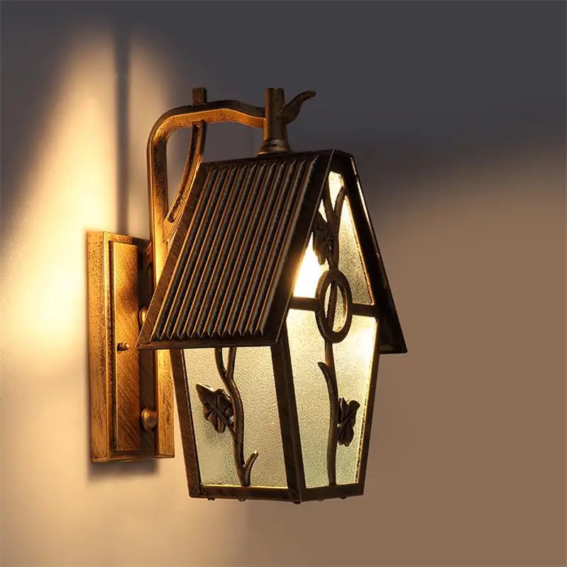Retro-Wandleuchte Für Außenbereiche – Stilvolle Lichtakzente Mit Vintage-Charme 0
