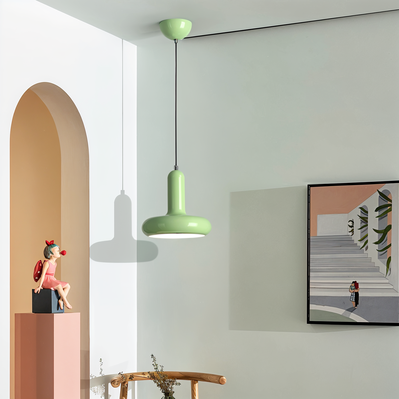 RetroPop Pendelleuchte – Lebendige Eleganz Für Ihr Esszimmer 3