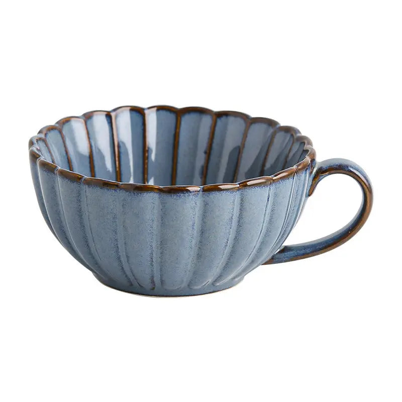Retro Keramik Untertassen Set – Vintage Charme Für Stilvolle Teemomente 4