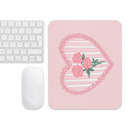 Rosa Mauspad Stiele Streifen – Elegantes Design Für Stilbewusste Gamer 0