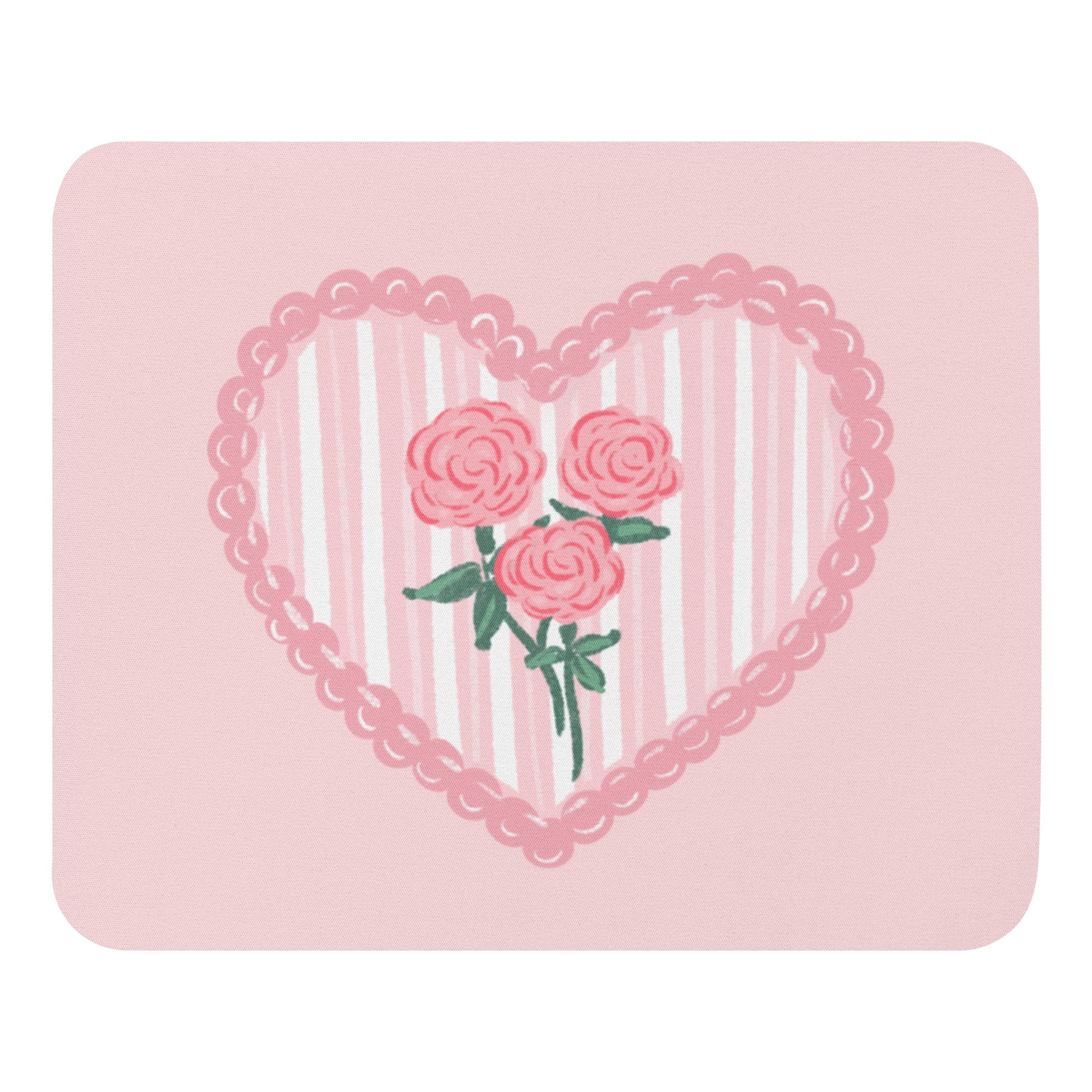 Rosa Mauspad Stiele Streifen – Elegantes Design Für Stilbewusste Gamer 1
