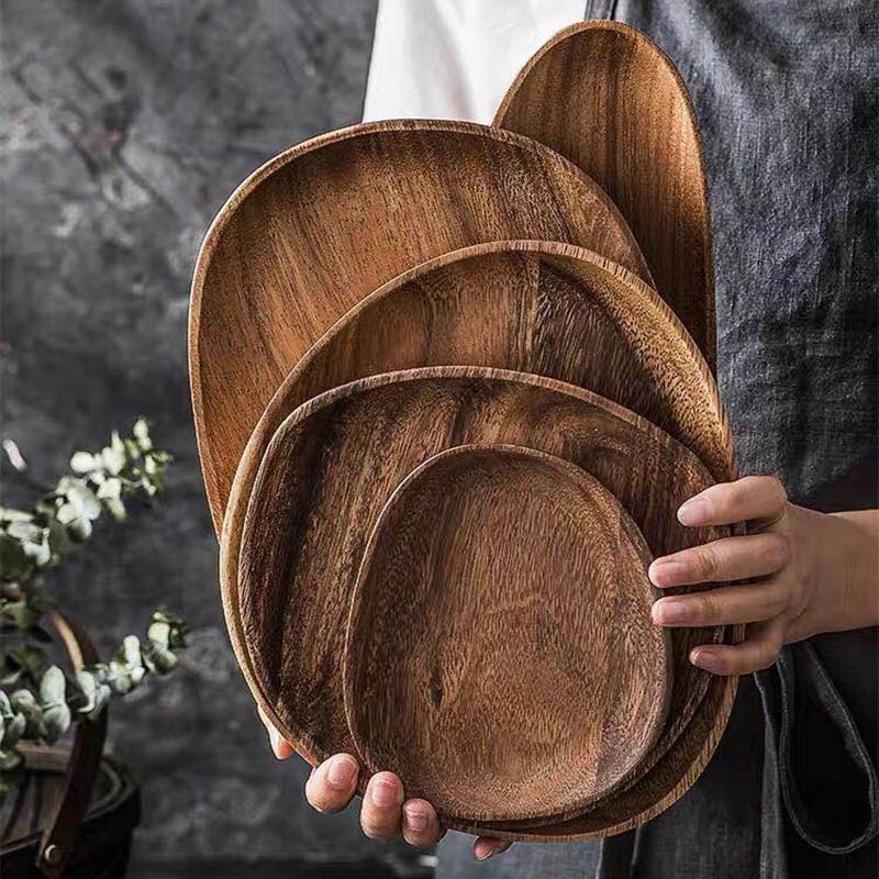 Royal Akazienholz Serviertablett – Stilvolles Design für Jedes Ereignis 1