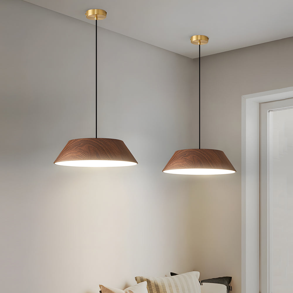 Runde LED-Hängelampe Japanischer Stil – Stilvolle Beleuchtung für Esszimmer 4