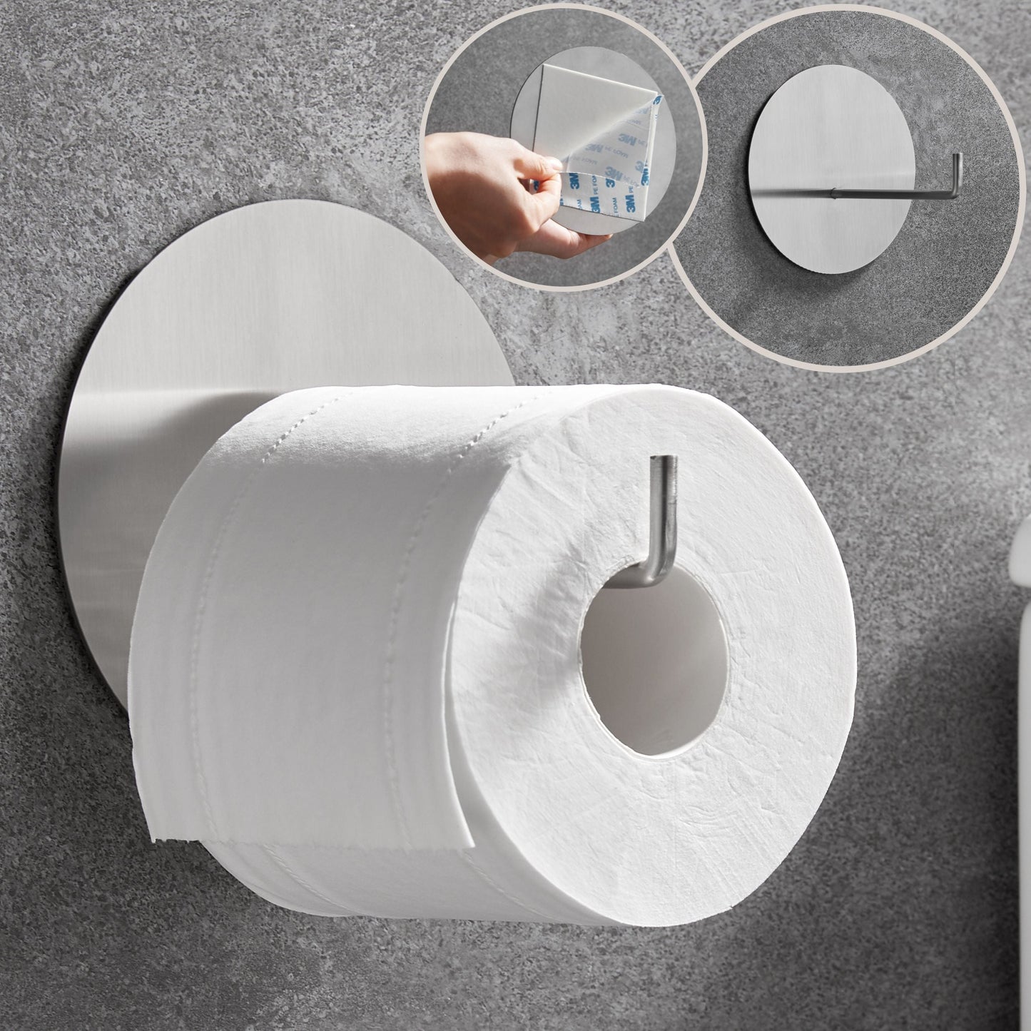 Runder Edelstahl Toilettenpapierhalter – Stilvolle Lösung Für Ihr Badezimmer 1