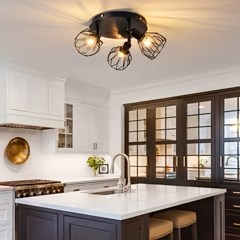 RusticGlow Deckenlampe Bauernhaus-Stil – Einladendes Licht für Gemütliche Räume 2