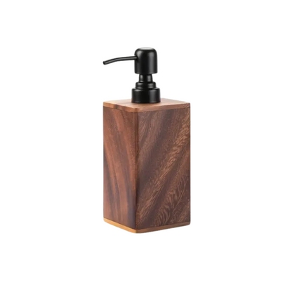 Rustikaler Seifenspender Aus Holz – Elegante Badezimmerdekoration Mit Natürlichem Charme 6