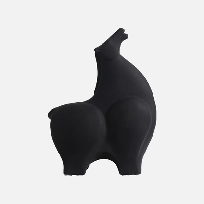Safari Keramikskulptur Zebra – Verspielt Elegantes Wohnaccessoire 10