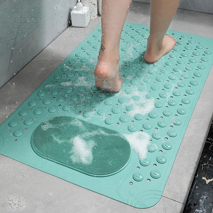 SafeGrip Duschmatte Rutschfest – Sicheres Duschen Mit Integriertem Fußschrubber 3