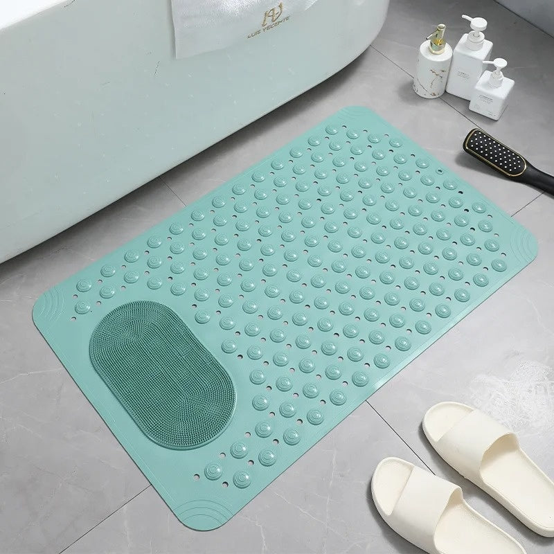 SafeGrip Duschmatte Rutschfest – Sicheres Duschen Mit Integriertem Fußschrubber 5