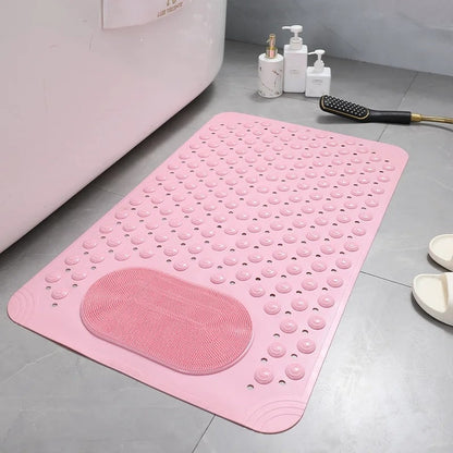 SafeGrip Duschmatte Rutschfest – Sicheres Duschen Mit Integriertem Fußschrubber 7