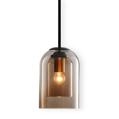 **Schicke Doppelglas Pendelleuchte – Stilvolles Licht für Ihr Zuhause** 9