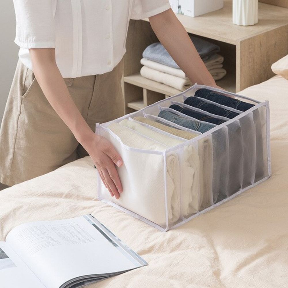Schubladen Kleiderorganisatoren Grau – Praktische Ordnung Für Ihre Garderobe 4