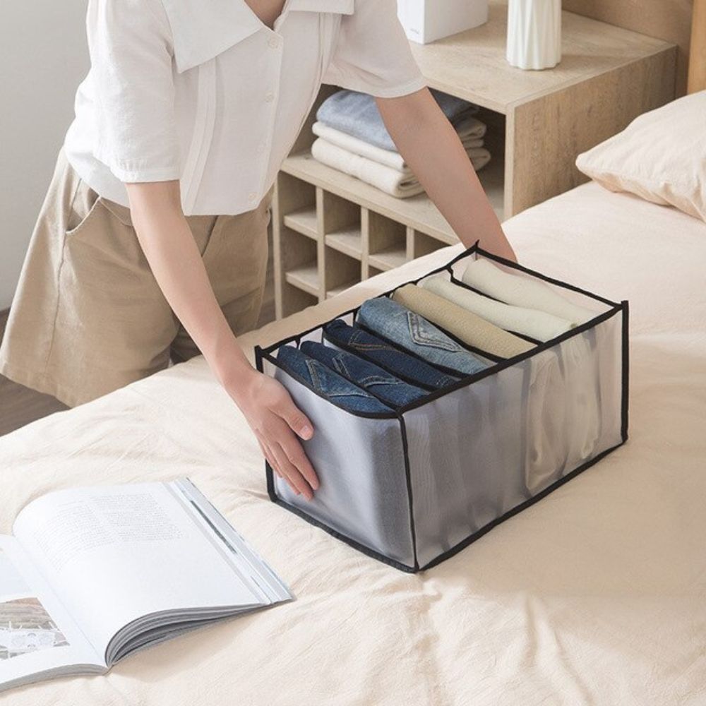 Schubladen Kleiderorganisatoren Grau – Praktische Ordnung Für Ihre Garderobe 8