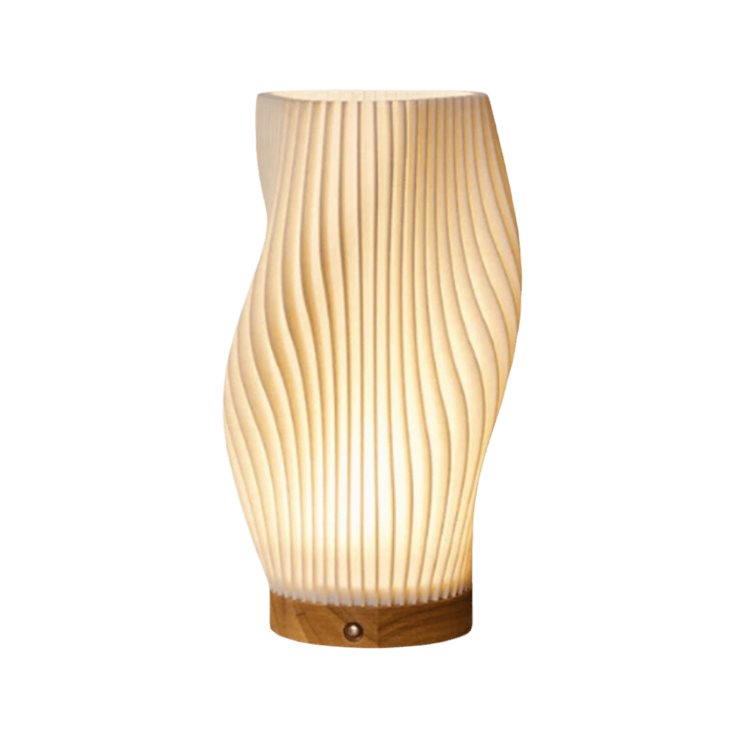 Serene Wavecrest Stehlampe – Wellenförmige Eleganz für Beruhigende Momente 1