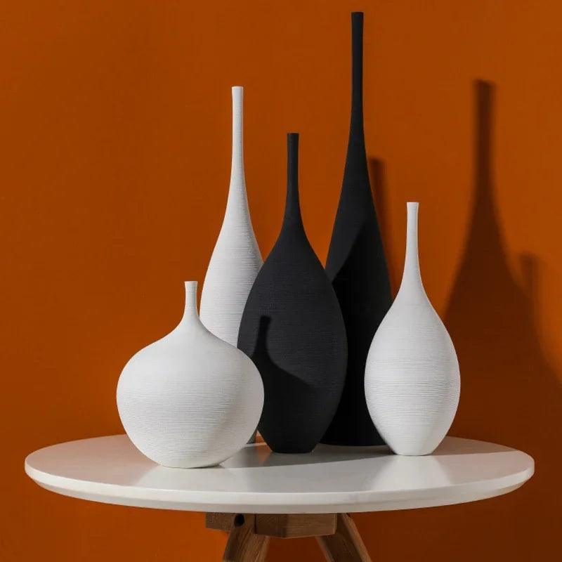 Serene Zen-Keramikvase – Harmonische Eleganz für Ihr Zuhause 3