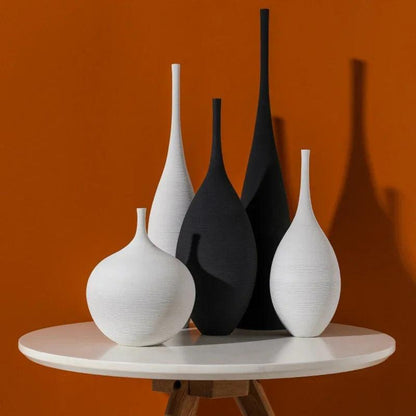 Serene Zen-Keramikvase – Harmonische Eleganz für Ihr Zuhause 3