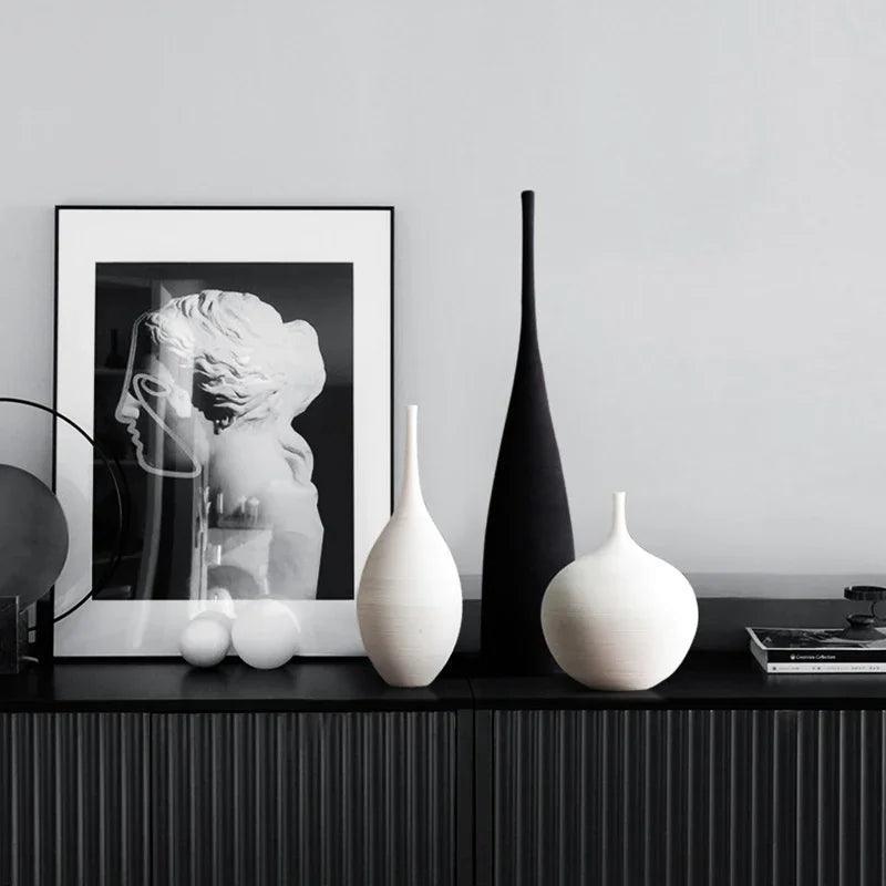 Serene Zen-Keramikvase – Harmonische Eleganz für Ihr Zuhause 5