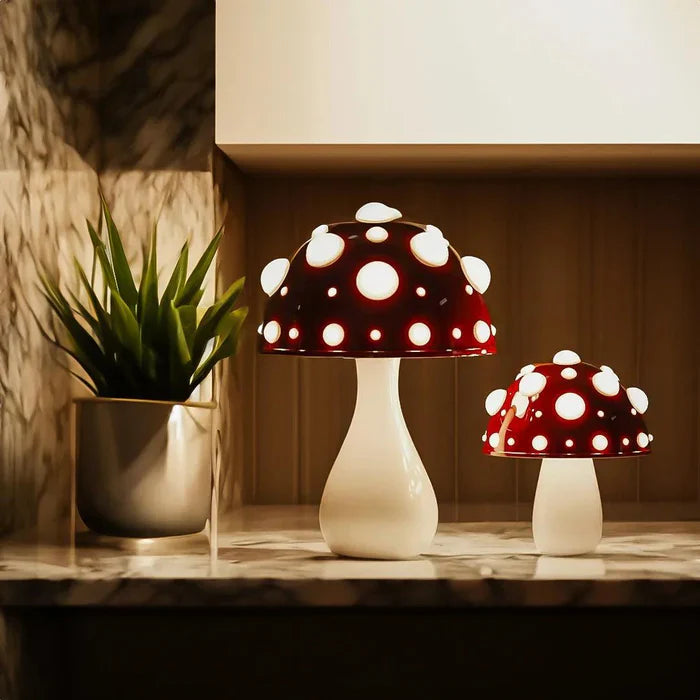 Shrumlight Tischlampe Pilzdesign – Gemütliches Warmes Licht Für Jeden Raum 5