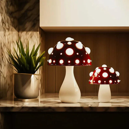Shrumlight Tischlampe Pilzdesign – Gemütliches Warmes Licht Für Jeden Raum 5