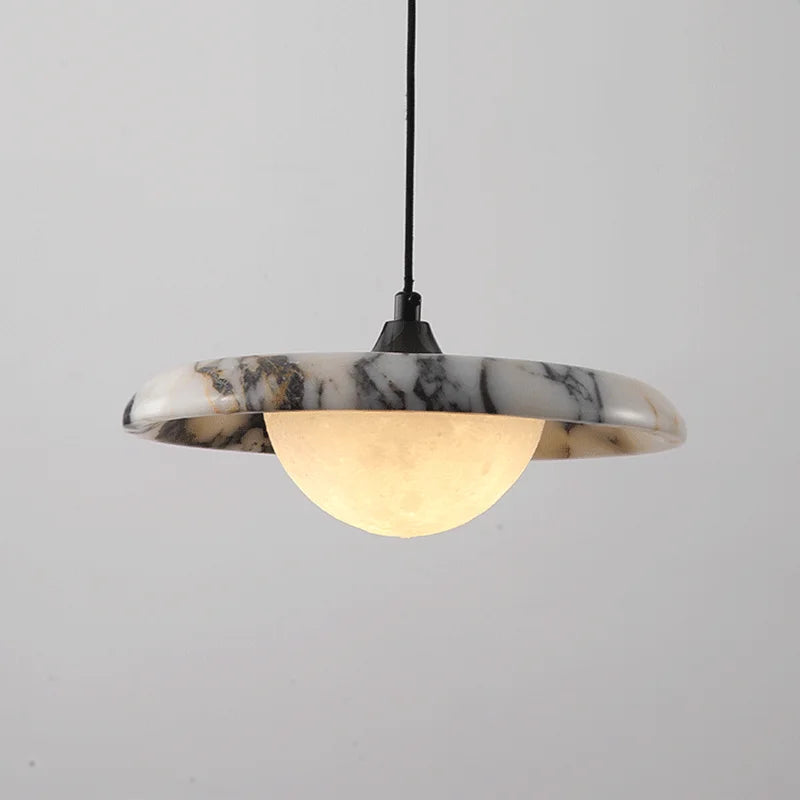 Sienna Pendelleuchte Marmorstein – Stilvolles Licht Für Esszimmer 1