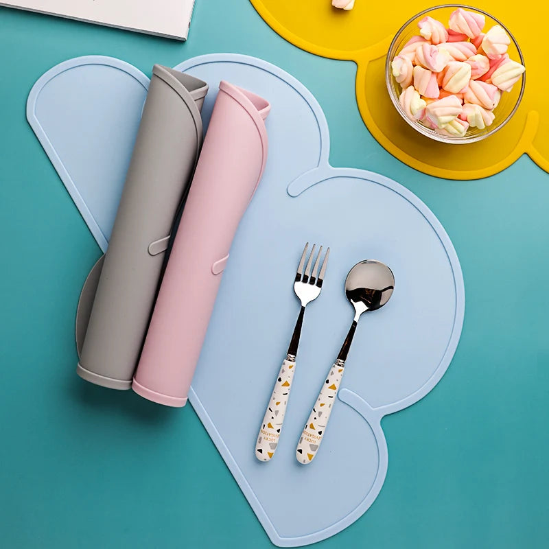 Silikon Tischset Cloud Baby – Stressfreies Essen für Saubere Tische 3