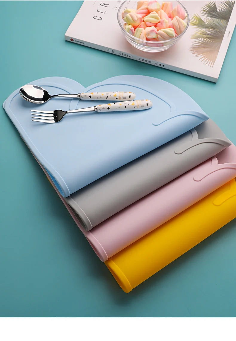 Silikon Tischset Cloud Baby – Stressfreies Essen für Saubere Tische 5