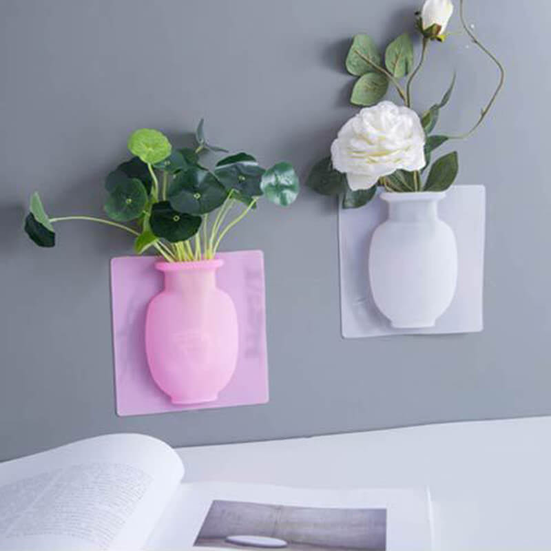Silikonvase 3D Magic Sticky – Kreative Wandgestaltung Für Ihr Zuhause 0