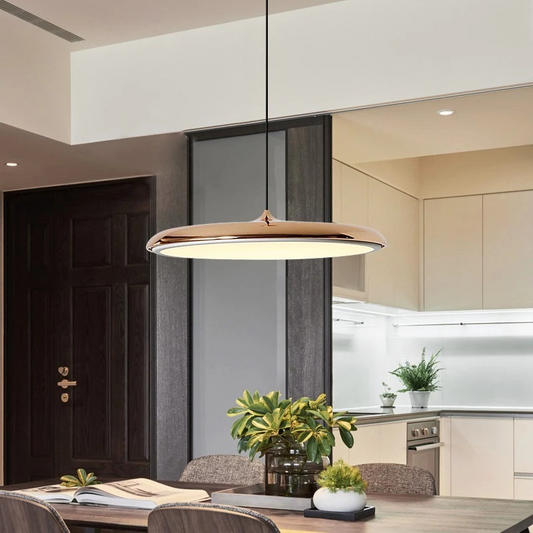 Skandinavische Pendelleuchte LED 30 cm – Elegante Beleuchtung für Ihr Esszimmer 2