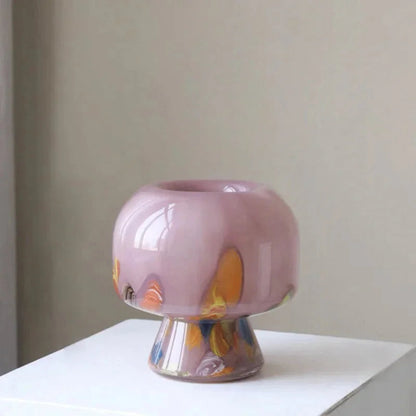 Skulpturale Blütenvase Aus Glas – Künstlerischer Charme Für Ihr Zuhause 0