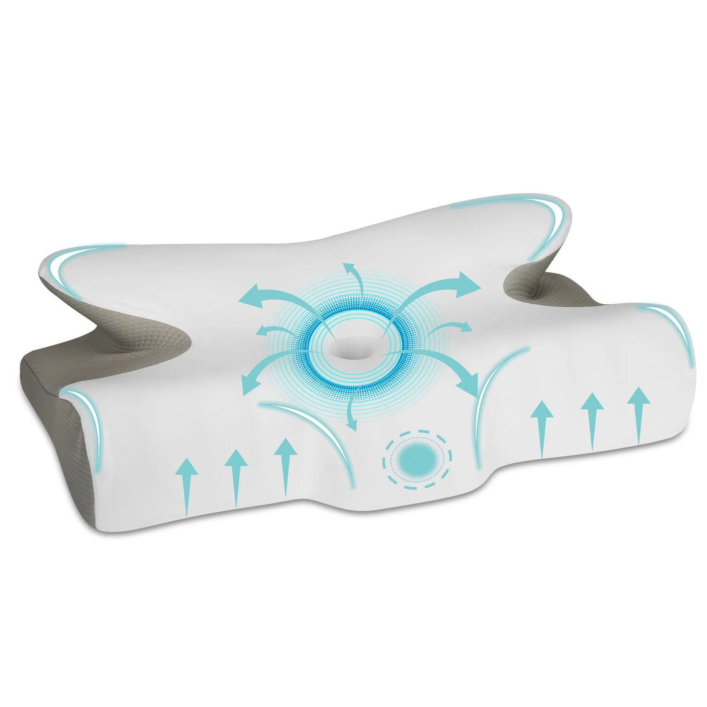 Slumbyr Ergonomisches Memory-Schaum-Kissen – Optimaler Komfort für Seitenschläfer 0