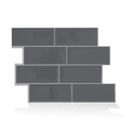 SmartTiles Metro Grigio Subway-Fliese – Stilvolle Gestaltung Für Kreative Räume 1