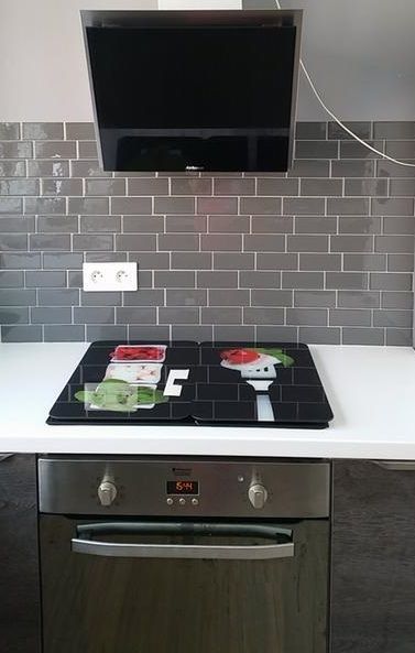 SmartTiles Metro Grigio Subway-Fliese – Stilvolle Gestaltung Für Kreative Räume 3