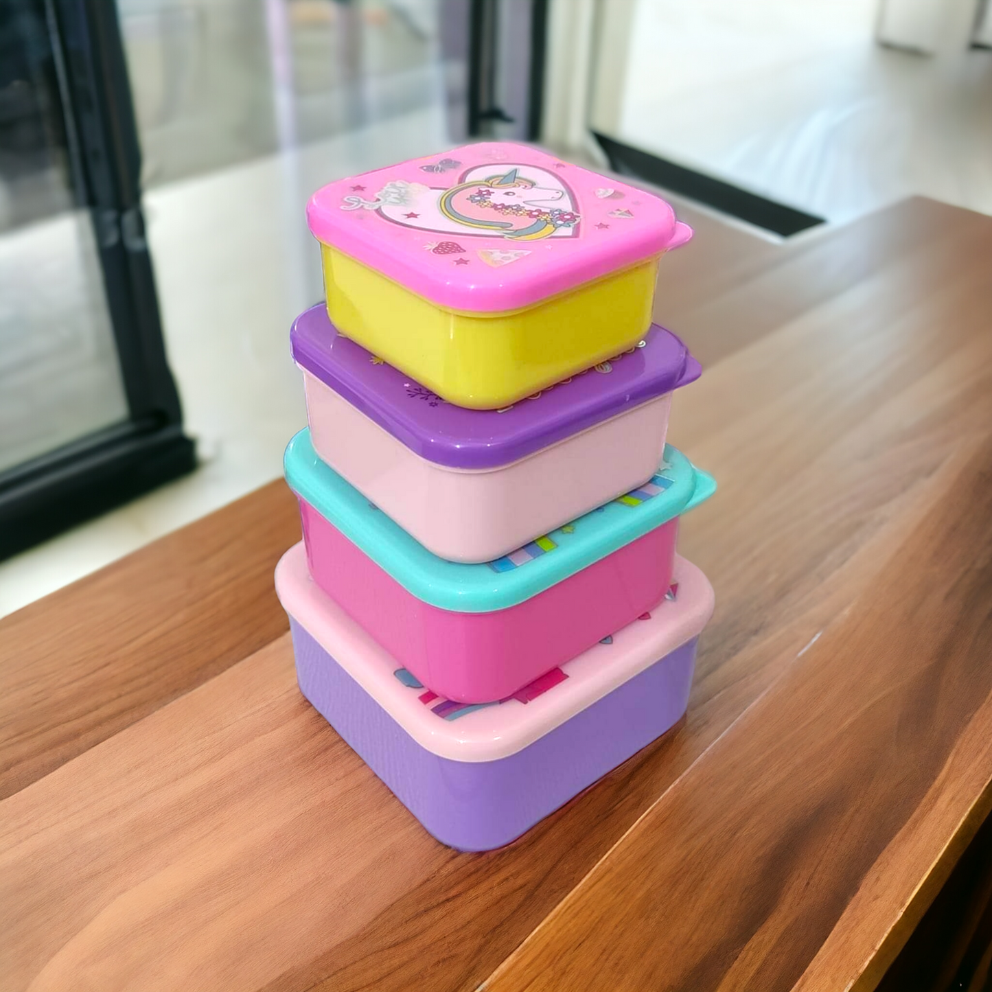 Snackbehälter 4er-Set BPA-frei – Praktische Frische für Unterwegs 7