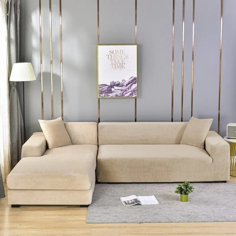 Sofabezug Aus Samtstoff – Stilvoller Schutz Für Ihr Sofa 1