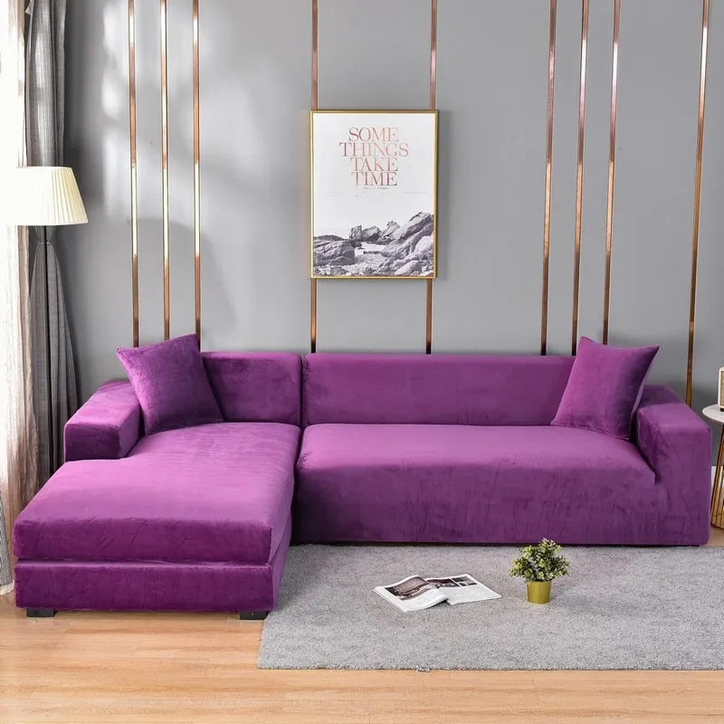 Sofabezug Aus Samtstoff – Stilvoller Schutz Für Ihr Sofa 12