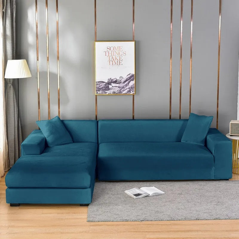 Sofabezug Aus Samtstoff – Stilvoller Schutz Für Ihr Sofa 13