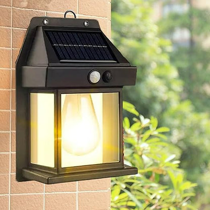 Solar-Wandleuchte Mit Bewegungssensor – Umweltfreundliche Lichtlösung Für Ihren Außenbereich 0