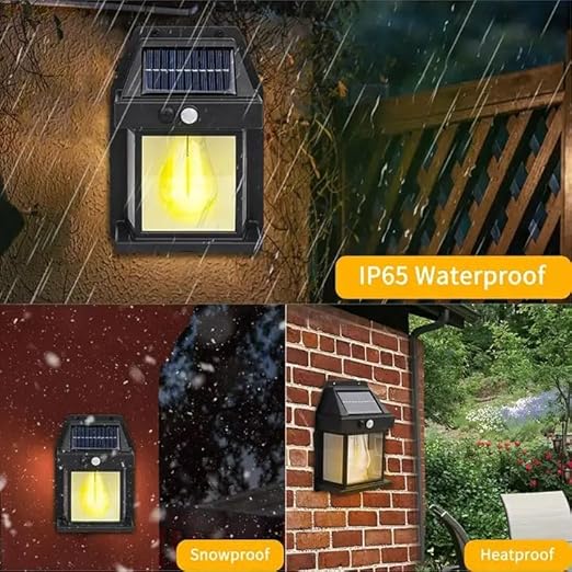 Solar-Wandleuchte Mit Bewegungssensor – Umweltfreundliche Lichtlösung Für Ihren Außenbereich 2