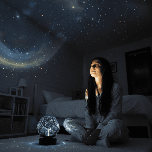 StellarLight Galaxienprojektor – Beruhigende Sternenprojektion für Ihr Zuhause 5