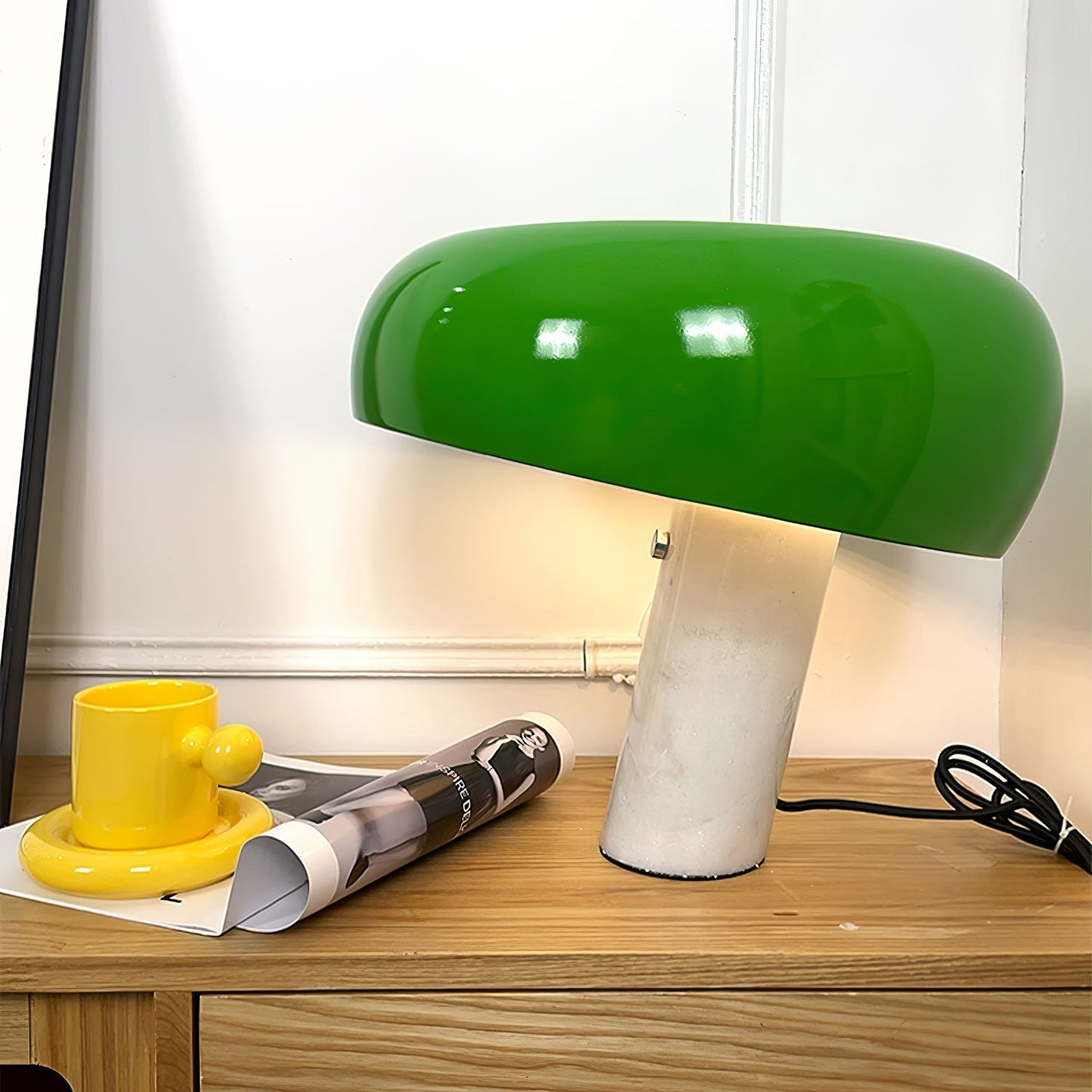 StoneGlow Tischlampe Marmor – Luxuriöses Design für Gemütliche Atmosphäre 3