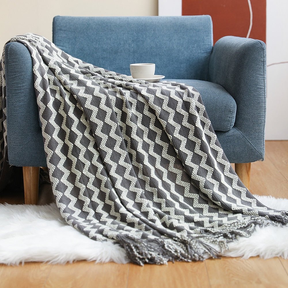 Strickdecke im Skandinavischen Stil – Gemütliche Eleganz für Ihr Zuhause 1