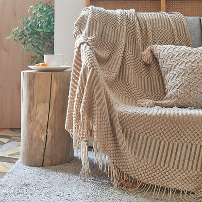 Strickdecke im Skandinavischen Stil – Gemütliche Eleganz für Ihr Zuhause 2