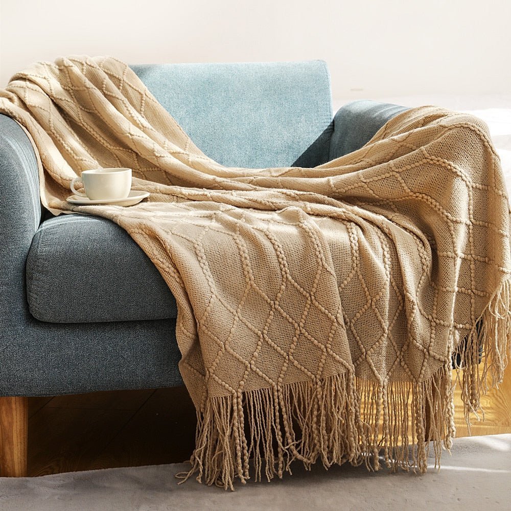 Strickdecke im Skandinavischen Stil – Gemütliche Eleganz für Ihr Zuhause 5