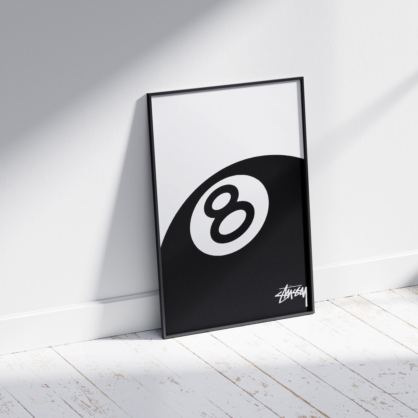Stussy 8-Ball-Poster – Einzigartige Wandkunst Für Stilbewusste 3