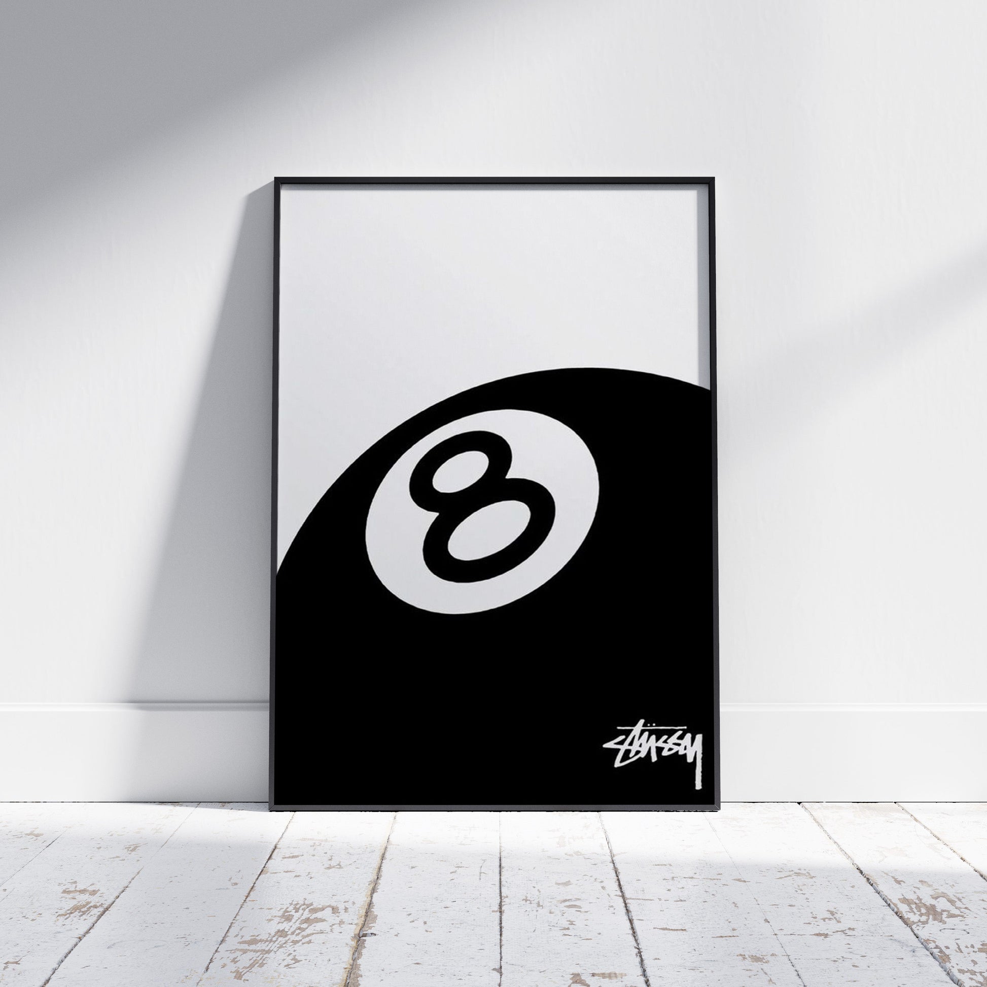 Stussy 8-Ball-Poster – Einzigartige Wandkunst Für Stilbewusste 4