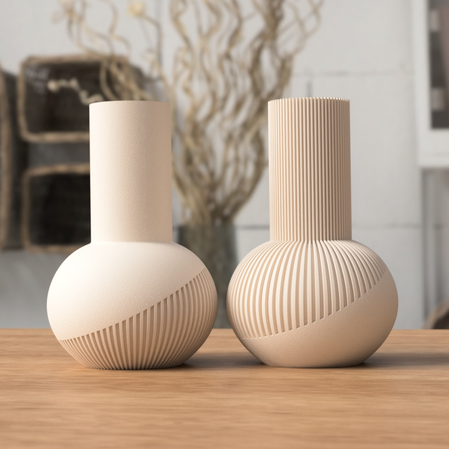 TORANA Bodenvase 2er Set – Stilvolle Eleganz Für Ihr Zuhause 1