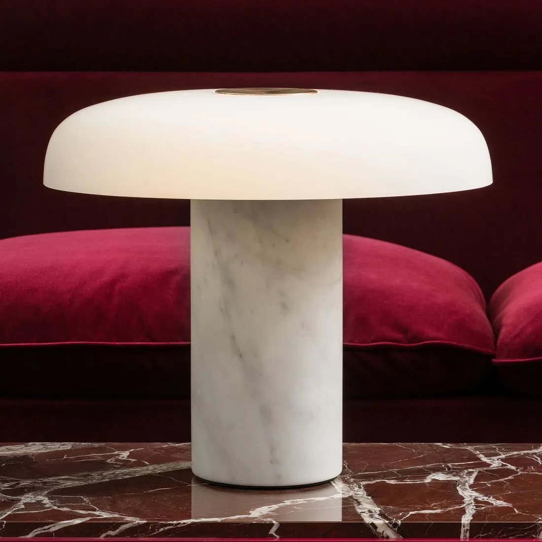 **TROPICO MEDIA TISCHLAMPE – Elegantes Design mit Marmor und Glas** 4
