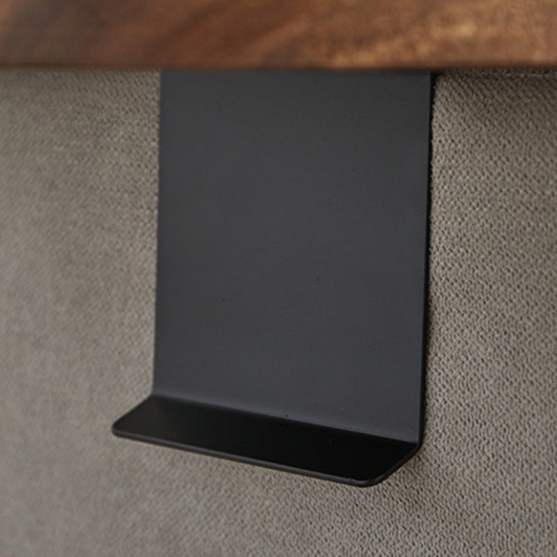 Taavita Clip-On-Tablett Aus Massivholz – Elegante Lösung Für Getränke Und Snacks 3