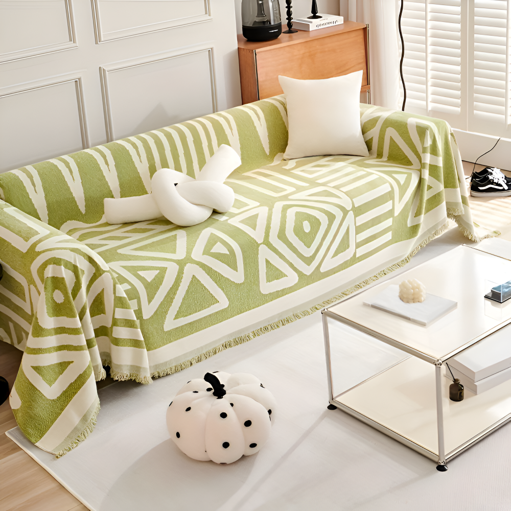 TasselBliss Kuscheldecke Chenille – Gemütlicher Stil Für Ihr Zuhause 2