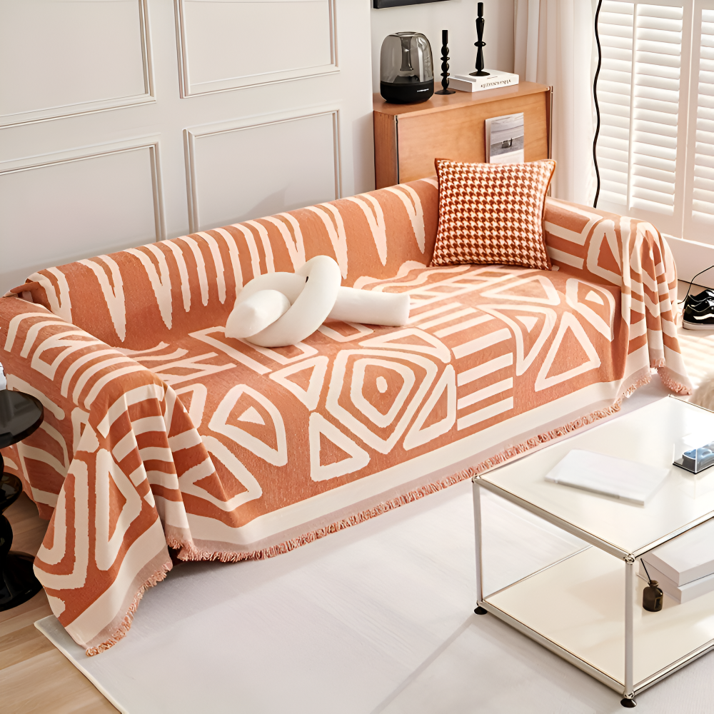 TasselBliss Kuscheldecke Chenille – Gemütlicher Stil Für Ihr Zuhause 4